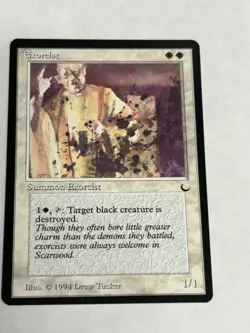 Exorcist, The Dark, Magic the Gathering, MTG, LP/NM Free Shipping! - Image 1