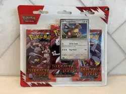 Pokemon TCG: Destined Rivals 3 Pack Blister (Factory Sealed) - Image 1