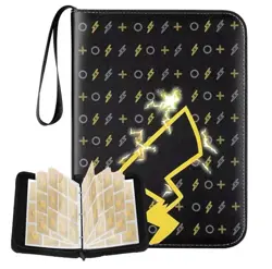 Pokemon Trading Card Zipper Binder Holder Double Sides 9 Pockets Holds 720 Cards - Image 2