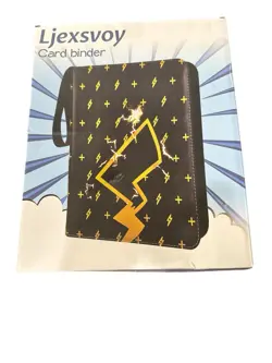 Pokemon Trading Card Zipper Binder Holder Double Sides 9 Pockets Holds 720 Cards - Image 3