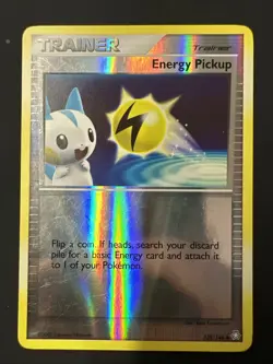 Energy Pickup 132/146 UC Reverse Holo Pokemon TCG Card Legends Awakened - Image 1