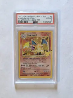 Pokemon Charizard Celebrations 4/102 Classic Holo Rare PSA 10 GEM MINT - Image 1
