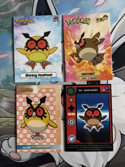 Pokemon Hoothoot Peru Exclusive Non TCG Card Bundle - Image 1