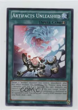 Artifact Unleashed 1st Ed. YuGiOh Primal Origin #PRIO-EN061 - Image 1