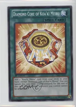 Diamond Core of Koa'Ki Meiru 1st Ed. YuGiOh Primal Origin #PRIO-EN065 - Image 1
