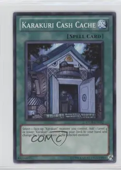 Karakuri Cash Cache Unlimited YuGiOh Storm of Ragnarok #STOR-EN052 - Image 1