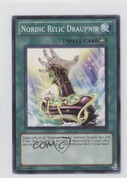 Nordic Relic Draupnir Unlimited YuGiOh Storm of Ragnarok #STOR-EN045 - Image 1