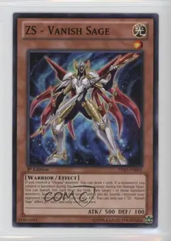ZS - Vanish Sage 1st Ed. YuGiOh Primal Origin #PRIO-EN001 - Image 1