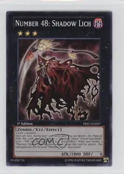 Number 48: Shadow Lich 1st Ed. YuGiOh Primal Origin #PRIO-EN097 - Image 1