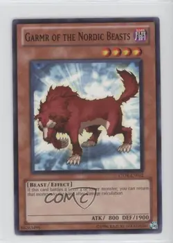 Garmr of the Nordic Beasts Unlimited YuGiOh Storm Ragnarok #STOR-EN012 - Image 1