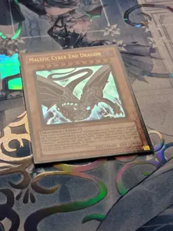 YMP1-EN004 MALEFIC CYBER END DRAGON SECRET RARE LTD ED NM YUGIOH CARD TCG - Image 2