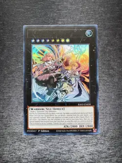 YuGiOh! Exosisters Magnifica RA02 - Error Misprint No Name No Imprint 1st Ed NM - Image 1