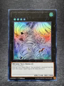 YuGiOh! Tornado Dragon DUDE - Error Misprint No Name Name Shift 1st Edition NM - Image 2