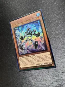 YuGiOh! Crystron Quan RA04 - Error Misprint Name Shift 1st Edition Near Mint - Image 4