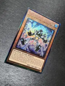 YuGiOh! Crystron Quan RA04 - Error Misprint Name Shift 1st Edition Near Mint - Image 5