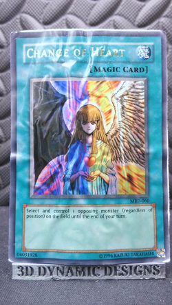 | Yugioh Change of Heart MRD-060 Ultra Rare Metal Raiders DMG 🔥 | - Image 1