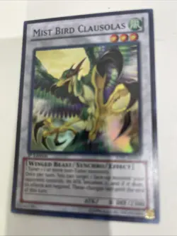 Mist Bird Clausolas JOTL-EN043 Super Rare 1st Edition Yugioh Card - Image 1