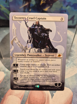 M 0287 Tezzeret, Cruel Captain Triumphant BORDERLESS Edge of Eternities MTG Card - Image 1