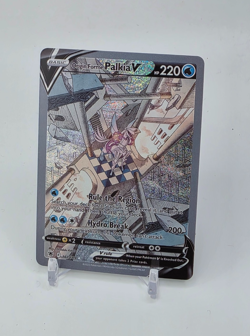 Custom SPARKLING HOLO Palkia V Card READ DESCRIPTION BELOW - Image 1
