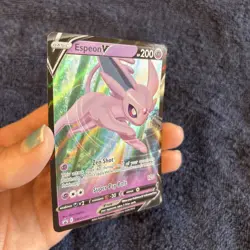 Espeon V SWSH201 Black Star Promo Holo Pokemon TCG Card NM/M - Image 3