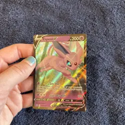 Espeon V SWSH201 Black Star Promo Holo Pokemon TCG Card NM/M - Image 5