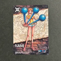 M1187 Very Rare Nami Holo Japanese One Piece x Ensky Card No.03 - Image 2