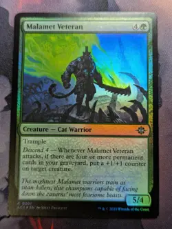 Malamet Veteran - LCI - 0201 - MTG - TCG Card - FOIL - Image 1