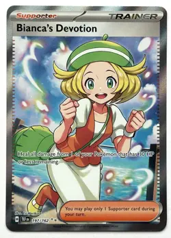 Bianca's Devotion 197/162 - Pokemon TCG - Temporal Forces Ultra Rare Holo - M/NM - Image 1
