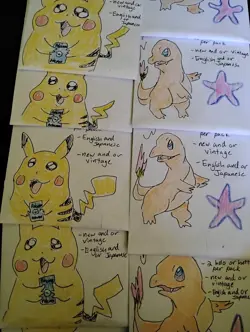 Handmade Pokemon Mystery Card Packs 10 Cards Per Guaranteed 2 Holo Or Better - Image 3