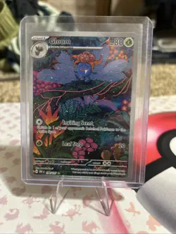 Pokemon TCG Gloom 198/197 Sv03: Obsidian Flames Holo Card Near Mint Condition - Image 1