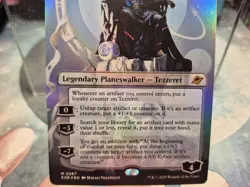 Tezzeret, Cruel Captain Triumphant BORDERLESS FOIL Edge of Eternities MTG Card - Image 3