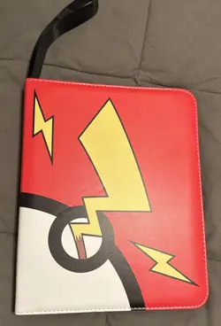 Pokemon Card Zippered Binder Holds 900 Cards with 50 Removable Sleeves TCG - Image 2