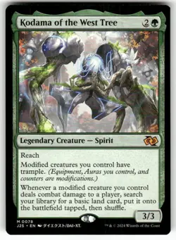 Kodama of the West Tree (Anime) 78 NM MTG Foundations Jumpstart Magic - Image 1