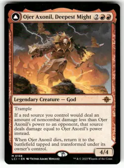 Ojer Axonil, Deepest Might 158 NM MTG The Lost Caverns of Ixalan Magic - Image 1