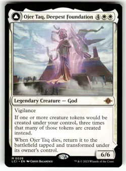 Ojer Taq, Deepest Foundation 26 NM MTG The Lost Caverns of Ixalan Magic - Image 1