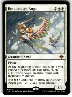 Resplendent Angel 32 NM MTG The Lost Caverns of Ixalan Magic - Image 1