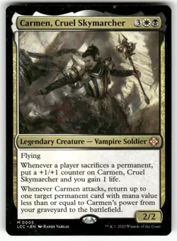Carmen, Cruel Skymarcher 05 NM MTG LCC Magic - Image 1