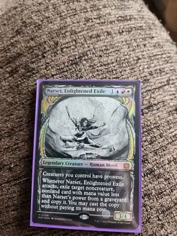 MTG - Narset, Enlightened Exile - Foil Showcase - MAT 0088 - MoM: Aftermath 💎 - Image 1