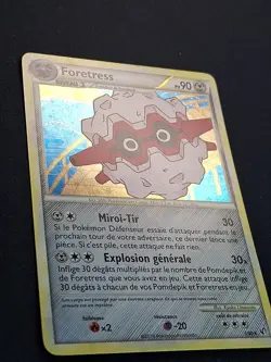 Foretress 3/90 Holo HGSS Indomptable Carte Pokemon FR - Image 4