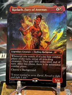 MTG | Karlach, Fury of Avernus [Secret Lair DND] ✨FOIL✨ - Image 1