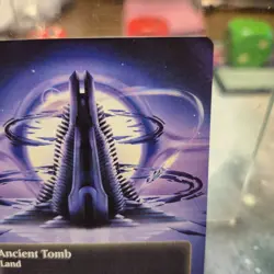 M 0046 Ancient Tomb BORDERLESS POSTER Edge of Eternities STELLAR SIGHTS MTG Card - Image 3