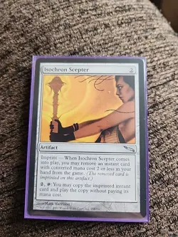 Isochron Scepter Mirrodin Regular MTG Card - Image 1