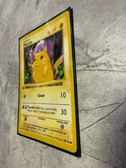 Red Cheeks Pikachu Shadowless 1st Edition 1999 Pokemon Base Set 58/102 WOTC LP - Image 2