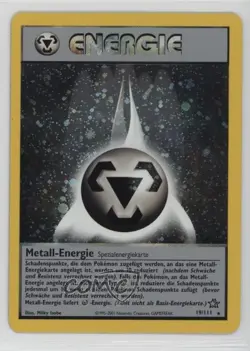 Metal Energy Holo German Pokemon Neo Genesis #19 2000 - Image 1