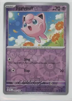 Jigglypuff Reverse Foil Pokemon SV02: Paldea Evolved #083 0kb5 - Image 1