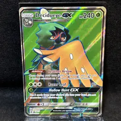 Decidueye GX SM37 Full Art Holo Pokemon Black Star Promo - Image 1