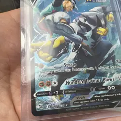 Pokemon Urshifu V Rapid Strike TG20/TG30 Ultra Rare Brilliant Stars - Image 2