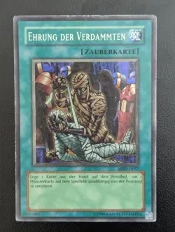 Ehrung der Verdammten MRD-G057 Super Rare Deutsch VG YUGIOH - Image 1