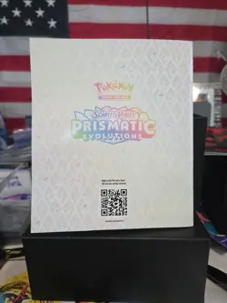Pokemon TCG Prismatic Evolutions ETB Player's Guide Manual Book - Image 2