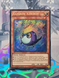 MP14-EN188 Rainbow Kuriboh Secret Rare 1st Edition Near Mint YuGiOh TCG - Image 1